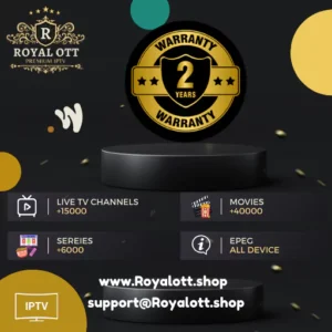 Royal OTT IPTV 24 Months Subscription