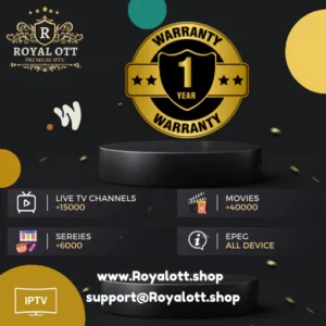 Royal OTT IPTV 12 Months Subscription